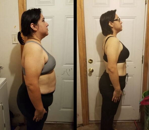 Caliber user Iris before and after